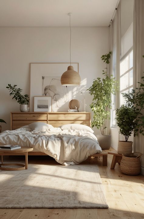 Wooden Floor Bedroom Ideas, Scandinavian Bedroom Minimalist Modern, Wooden Floor Bedroom, Scandinavian Bedroom Minimalist, Bedroom Minimalist Modern, Bedroom 2025, Bedroom Wooden Floor, Floor Bedroom Ideas, Dark Wood Floor