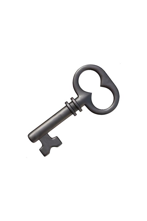 The emoji 🗝️ Old Key depicts an old-fashioned key with a long, curved handle and a jagged bit at the end. It is typically depicted in a metallic color, such as gold or silver. Key Emoji, 2024 Notion, Apple Emoji, Old Fashioned Key, Good Apps For Iphone, Iphone Png, Apple Emojis, Geometric Photography, Ios Emojis