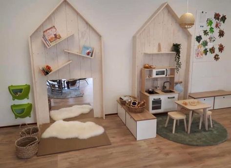 Kids Play Area Indoor, Indoor Playroom, Nursery Interior Design, Daycare Decor, Daycare Design, Preschool Rooms, Montessori Playroom, Kids Deco, Kids Bedroom Inspiration