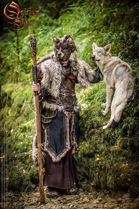 Celtic Armor, Warrior Cosplay, Armor Fantasy, Fantasy Photoshoot, Fox Tail Keychain, Celtic Warrior, Werewolf Aesthetic, Wolf Costume, Wolf Mask