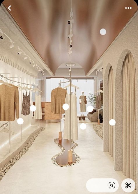 Fashion Showroom Interior, Fashion Store Design Boutiques, Luxury Retail Interior, Modern Boutique Interior, Luxury Boutique Interior, Fashion Boutique Interior, Fashion Retail Interior, Clothing Boutique Interior, Luxury Clothing Store