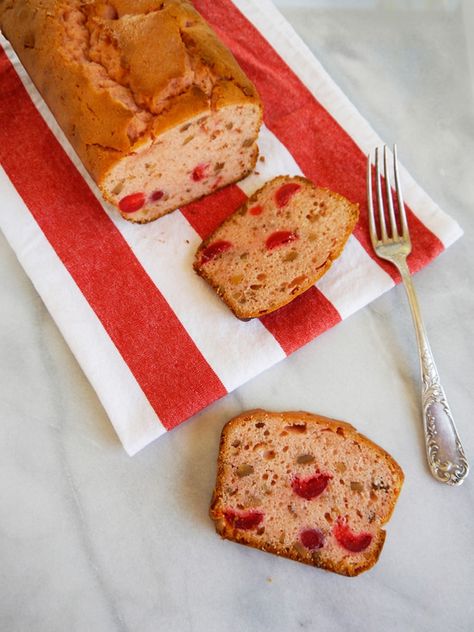 Maraschino Cherry Nut Bread, Cherry Bread Maraschino, Cherry Nut Bread Recipe, Cherry Nut Bread, Cherry Nut Cake, Cherry Quick Bread, Cherry Bread, Nut Cake, Nut Bread Recipe