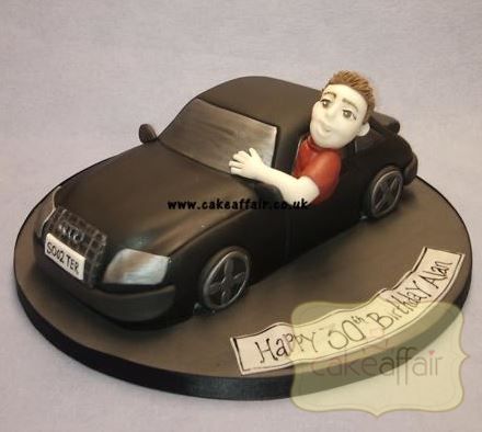 Audi Cupcakes, Porsche Cakes For Men, Car Cake Designs For Men, Audi Birthday Cakes For Men, Cake Designs Car, Teen Boy Birthday Cake, Car Cakes For Boys, Car Cakes For Men, Jeep Cake