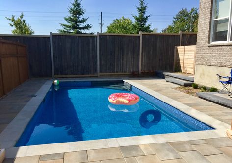 Blue Mosaic by Latham | Pool Builders Ltd. - BLUE MOSAIC! Pool Liners Inground, Latham Pool, Pool Liner, Pool Liners, Vinyl Liners, Blue Pool, Mosaic Pool, Blue Mosaic, Pool Builders