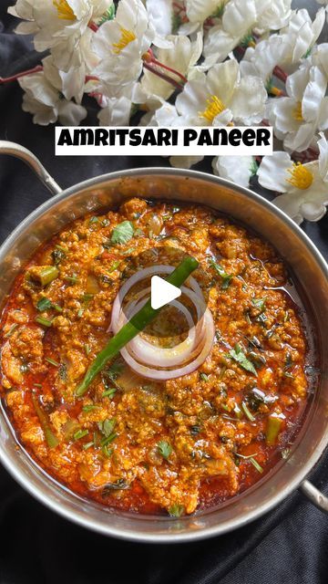 Foodmandi Nisha Shana|Delhi on Instagram: "Amritsari paneer bhurji 😋butter maar ke , a must try recipe with laccha paratha , kulcha .  . Like share follow @foodmandi for more  . . #paneerbhurji #amritsarifood #recipevideo #reelsexplore #punjabifood" Paneer Tofu Recipes, Indian Paneer Dishes, New Paneer Recipes, Amritsari Paneer Bhurji, Paneer Bhurji Recipe Video, Paneer Lababdar Recipe, Paneer Paratha Recipes, Paneer Starter Recipes, Healthy Paneer Recipes