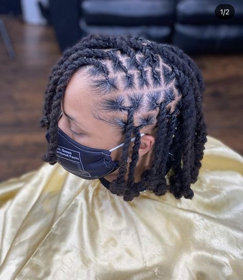 Rope Twist On Starter Locs, Locs Hairstyles For Women 2 Strand Twist, Rope Twists Short Locs, Detailed Loc Styles, 2strand Twist Loc Styles, 2 Strand Loc Twist Styles, Short 2 Strand Twist Loc Styles, Dread Two Strand Twist, Loc 2 Strand Twist Styles