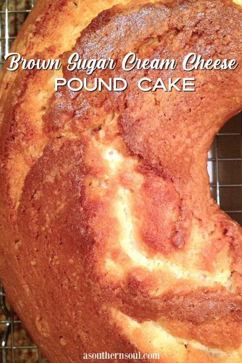 Christmas Pound Cake Ideas, Sour Cream Cream Cheese Pound Cake, Seven Flavor Pound Cake, Types Of Pound Cakes, Easy Buttermilk Pound Cake, Cream Cheese Pound Cake Recipe Moist, Carrot Pound Cake, Breakfast Bundt Cake Recipes, Brown Sugar Pound Cake