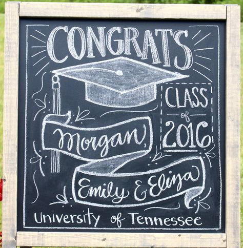 Graduation Party chalkboard decoration idea : Miss Welden Graduation Board Ideas, Graduation Door Decorations, Graduation Party Table Decorations, Graduation Board, Party Chalkboard, Graduation Chalkboard, Graduation Boards, Graduation Party Table, Graduation Party Signs