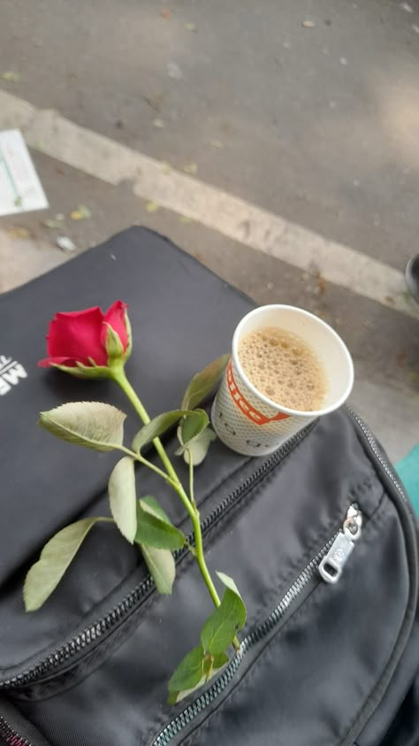 Tea Pictures Instagram, Tea Snapchat Story, Rose Snap, Happy Rose Day, Instagram Design Creative, Rose Day, Instagram Captions For Friends, Snap Streak Ideas Easy, Cute Couple Dp