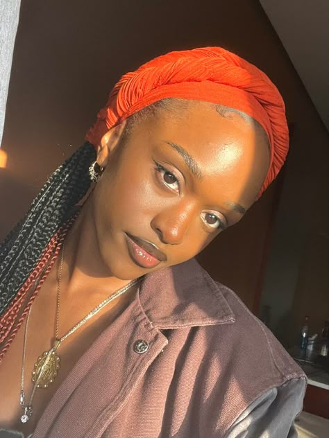 Scarf And Locs, Christian Veiling, Headwrap Styles, Headwrap Hairstyles, African Hair Wrap, Diy Fashion Scarf, Cute Hair Colors, Head Wrap Styles, Hair Wrap Scarf