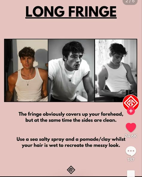 Long Fringe Mens Hairstyles, Heavy Fringe Men, Curtain Fringe Men, Long Fringe Haircut Men, Medium Fringe Haircut Men, Men’s Hairstyle Fringe, Wavy Fringe Men, Men’s Fringe Haircut, Long Fringe Hairstyles Men