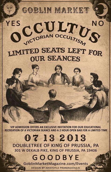 fasination with the occult in the early 1900s 19th Century Spiritualism, Vintage Magic Posters, Vintage Occult Illustrations, Victorian Occult Aesthetic, Vintage Occult Art, 1920s Occult, Victorian Occultism, Occultism Aesthetic, Witch Graphic Design