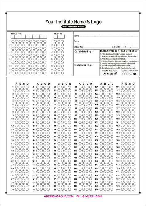 blank #omr #sheet for practice pdf :www.omrsheetsoftware.com/omr-sheet-download.htm Omr Sheet For Neet, Neet Omr Sheet Sample, Omr Sheet Printable, Omr Sheet 100 Hd, Neet Omr Sheet, Answer Sheet Template, Omr Sheet, Biodata Format Download, Blank Lesson Plan Template