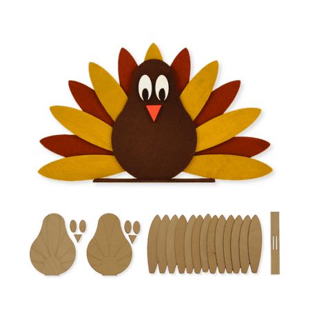 The Turkey Centerpiece Craft Kit is the perfect addition to your Thanksgiving table! Perfect for beginners or experienced crafters alike, these kits include all of the unfinished wood pieces you need to make a beautiful centerpiece or accent piece that you can display year after year. To make assembly worry-free, we have included laser-etched guidelines on the turkey bodies so you can perfectly align the feathers. With countless color combinations available, you can create your own unique turkey Crafts For August, Crafts For Baby, Letters Painting, Simple Paper Flower, Turkey Handprint, Centerpiece Craft, Art & Craft Kit, Paper Flower Crafts, Wood Worker