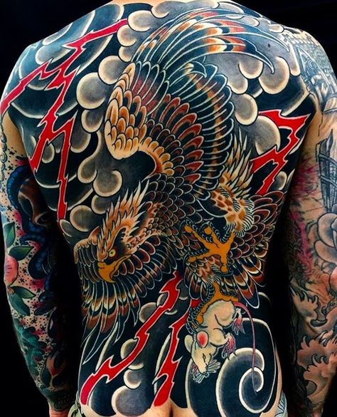 Yakuza Style Tattoo, Bodysuit Tattoos, Japanese Back Tattoo, Japanese Tattoos For Men, Traditional Japanese Tattoo Designs, Backpiece Tattoo, Traditional Japanese Tattoo, Yakuza Tattoo, Back Piece Tattoo