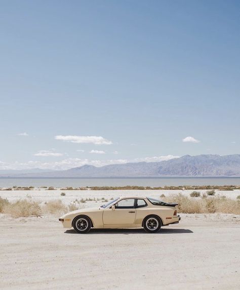 Beige Porsche, Expensive Toys, Creative Vision Boards, Mercedes Wallpaper, Grey Matter, Salton Sea, Porsche 924, Porsche 944, Vintage Porsche