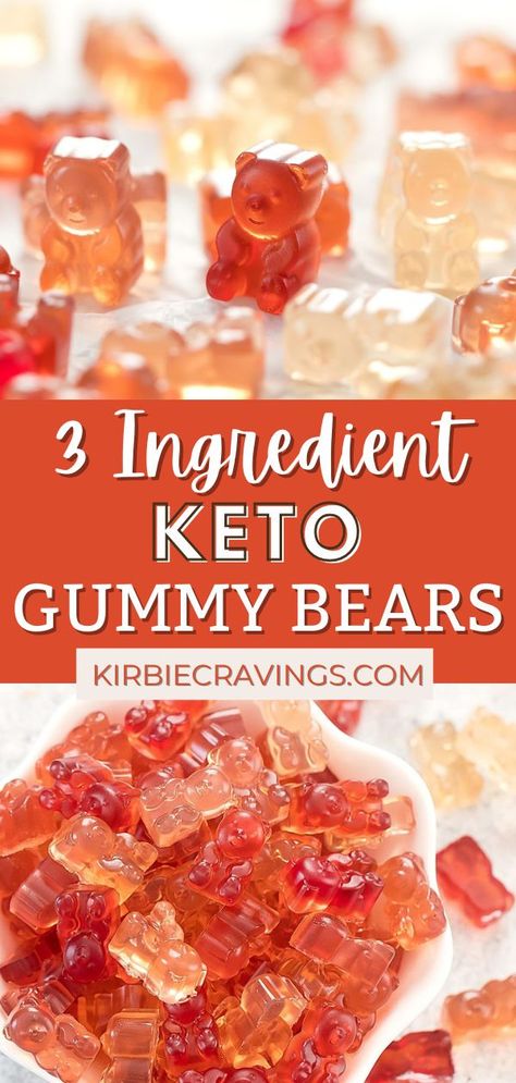 Make Gummy Bears, Keto Friendly Fruit, Homemade Gummy Bears, Healthy Gummies, Homemade Fruit Snacks, Healthy Fruit Snacks, Sugar Free Fruits, Gummies Recipe, Keto Fruit