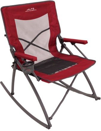 ALPS Mountaineering Rebound Rocker Chair | REI Outlet Camp Chairs, Tent Cot, Rocker Chair, Folding Camping Chairs, Cool Tents, Relaxing Outdoors, Around The Campfire, Rocker Chairs, Camp Furniture