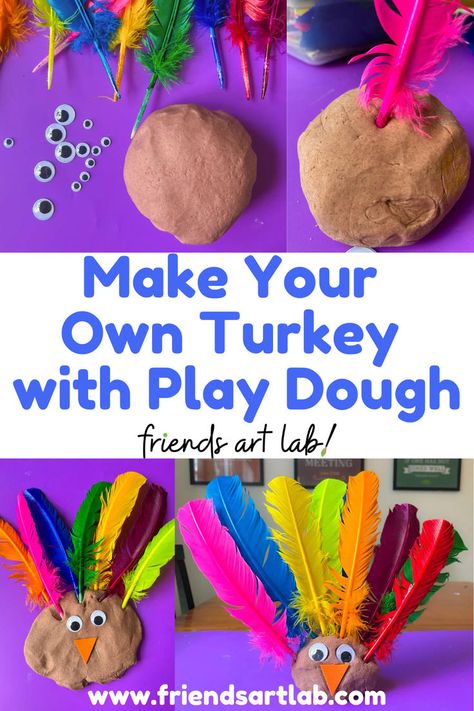 There are few things I love more than play dough, and play dough turkeys are everything (and more). The supplies may be simple, but the play possibilities are endless! Pumpkin Pie Playdough, Thanksgiving Learning, Kids Play Dough, One To One Correspondence, Preschool Math Games, Counting Practice, Playful Learning, Thanksgiving Preschool, Playdough Recipe