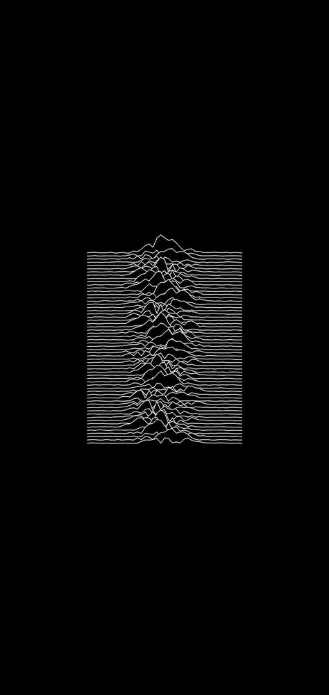 Unknown Pleasures Wallpaper, Joy Division Wallpaper Iphone, Joy Division Aesthetic, Joy Division Wallpaper, Radiohead Wallpaper Iphone, Album Art Wallpaper, Joy Division Poster, Radiohead Wallpaper, Wallpaper Waves