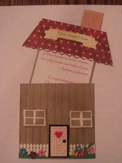 House Warming Cards Handmade, House Cards Handmade, New Home Cards Handmade, Housewarming Cards, Just Bought A House, House Cards, Housewarming Gift Baskets, Bought A House, Housewarming Card