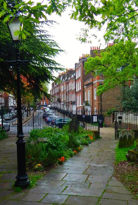 Church Row, Hampstead (London) London Tumblr, Hampstead London, London Neighborhoods, England Aesthetic, England Photography, London View, Hampstead Heath, London Trip, British Countryside