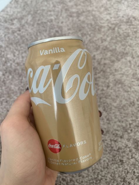 Vanilla Coke Aesthetic, Sofia Core, Peach Makeup, Vanilla Coke, Diet Coke, Iced Drinks, I Cool, Food Obsession, Grocery Lists