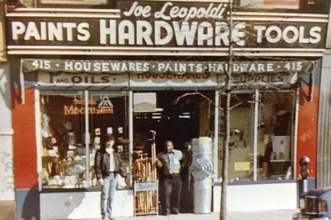 Park Slope Hardware Store Celebrates 50 Years in Business - Park ... Small Town Hardware Store, Old Hardware Store, Hardware Store Aesthetic, Hardware Store Exterior, Vintage Hardware Store, Old General Stores, Wood Fence Gates, Metal Branding, Fence Gates