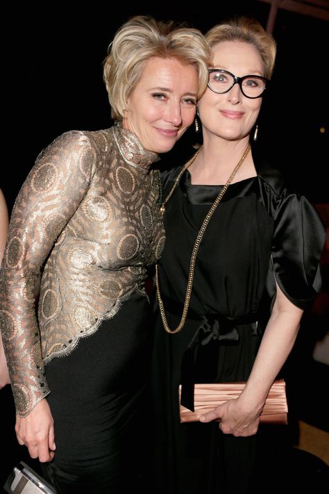 Golden Globes Party, Golden Globes After Party, Awards Party, Emma Thompson, Actrices Hollywood, Golden Globe, Meryl Streep, Golden Globe Award, 인물 사진