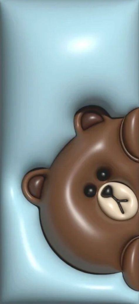 3d Bear Wallpaper, 3d Wallpaper Cute, Teddy Bear Wallpaper, Jelly Wallpaper, Bubbles Wallpaper, Friends Wallpaper, Funny Phone Wallpaper, Bear Wallpaper, Cute Love Pictures