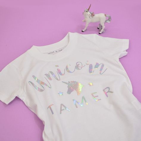 @RocketandRose posted to Instagram: Who has a Unicorn Tamer on their hands!? Unicorn Top, Handmade Childrens Clothes, Unicorn Tee, Cheap Cute Unicorn Print T-shirt, Cotton T-shirt With Unicorn Print For Spring, Unicorn Tshirt, Multicolor Cotton T-shirt With Unicorn Print, Playful Cotton T-shirt With Unicorn Print, Unicorn Gifts