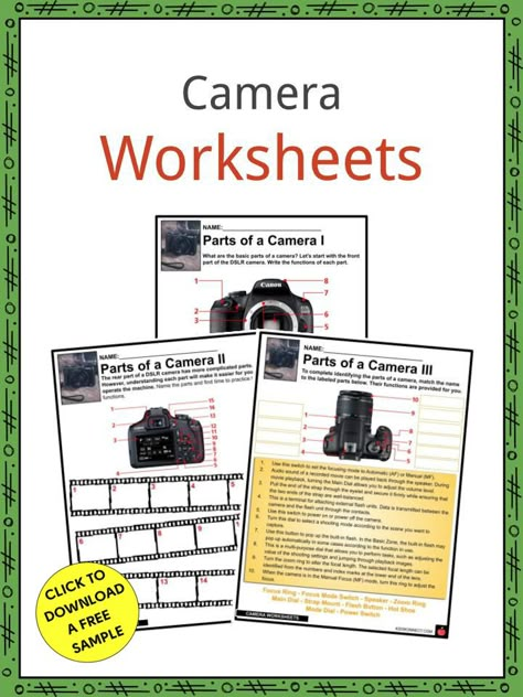 Photography Worksheets, History Of Photography Timeline, Photography Classroom, Teaching Yearbook, Yearbook Class, High School Photography, Only Video, Ib Art, Photo Lessons