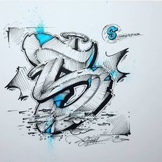 Graff Lettering, Graffiti Sketchbook, Cool Skull Drawings, Graffiti Alphabet Styles, Master Drawings, Graffiti Lettering Alphabet, Graffiti Wildstyle, Graffiti Letters, Best Graffiti