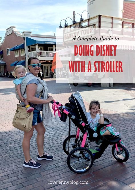 Disneyland Stroller Tips: What to Know Before You Go Toddler Disneyland Outfit, Disneyland Stroller, Disneyland Toddler, Stroller Hacks, Disney Stroller, Strollers At Disney World, Trip To Disneyland, Disneyland Tips, Disneyland Vacation