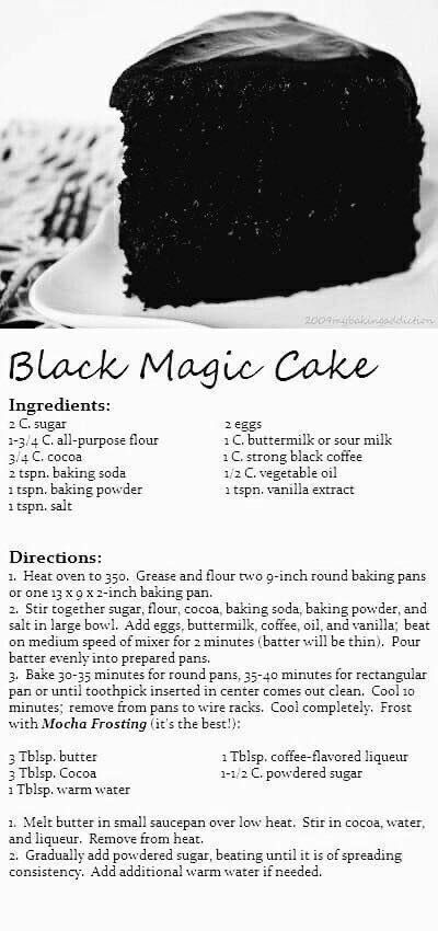 Black Magic Cake, Kek Lapis, Resepi Biskut, Resipi Kek, Magic Cake, Food Dessert, Cake Ingredients, Sweets Treats, Healthy Baking