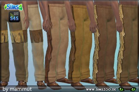 Ts4 Native American Cc, Native American Cc Sims 4, Sims 4 Native American, Sims 4 Native American Cc, Indian Pants, Sims Medieval, Play Sims 4, Play Sims, Ts4 Cc