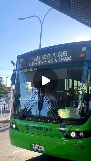 Nuelarchitects on Instagram: ""I identify as a train", proclaims a TransLink bus in a now  viral video, serving as a clever pun that humorously comments on the broader "I identify as" trend. This trend, which originally emerged from the growing awareness and respect for diverse gender identities and personal pronouns, has occasionally been exaggerated in popular culture and internet memes to include whimsical or outlandish identifications. The bus's declaration plays off this exaggeration, taking the concept of self-identification to a humorous extreme by suggesting a mode of transport can have a preferred identity. This not only elicits laughter but also sparks a broader conversation about the fluidity of identity and the sometimes absurd lengths to which the idea can be stretched in publ Gender Identities, Personal Pronouns, Internet Memes, Mode Of Transport, Viral Video, Gender Identity, Popular Culture, A Train, Mad Men