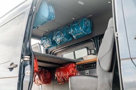 Bike storage in van