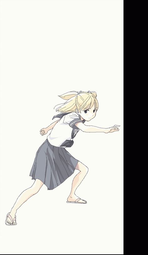 Animation Reference : Photo Aho Girl, Animation Storyboard, Animation Sketches, Animation Tutorial, Animation Reference, 2d Animation, Cool Animations, Illustrations And Posters, Manga Drawing