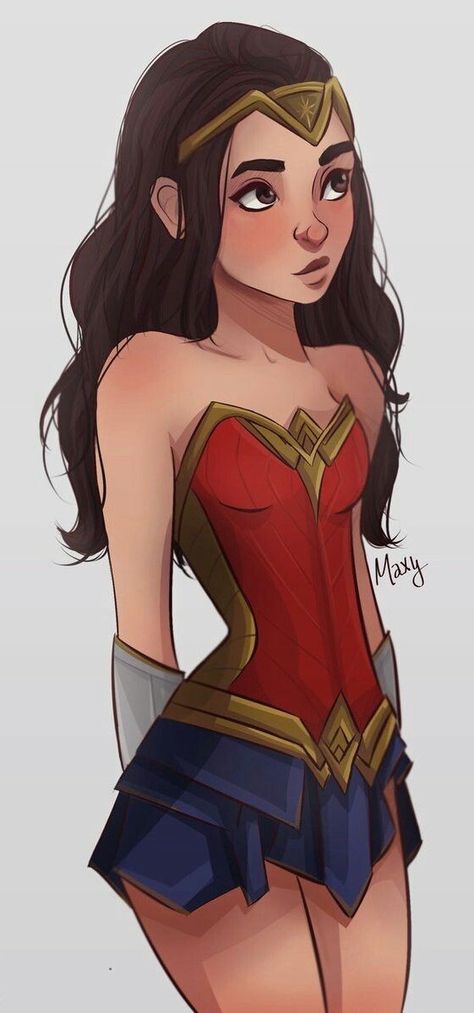 Womens Illustration, Wonder Woman Drawing, Bd Art, Wonder Woman Art, Wonder Women, Drawing Drawing, Comics Girls, Marvel Girls, Comics Girl