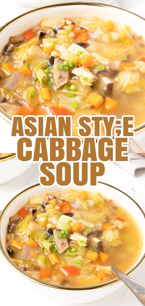 Craving a flavorful and comforting soup? Try this Hot and Sour Cabbage Soup recipe! Packed with a balance of heat and tanginess, this soup is a delight for your taste buds. Whether you're seeking comfort on a chilly day or a bold flavor experience, this cabbage soup has got you covered. Ladle up a bowl and savor the heartwarming flavors today! 🥣🥬 #HotAndSourCabbageSoup #ComfortFood #FlavorfulSoups Sour Cabbage Soup, Soup With Cabbage, Vegan Filipino, Cabbage Health Benefits, Sweet And Sour Cabbage, Cabbage Benefits, Cabbage Soup Recipe, Detox Soup Cabbage, Sour Cabbage