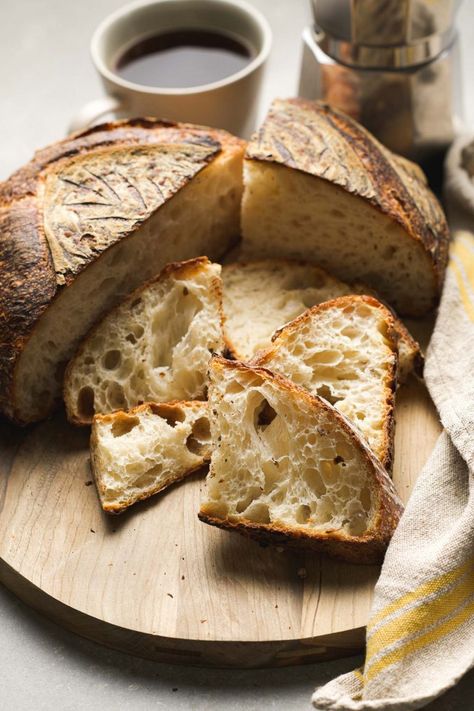 Making Sourdough Bread, Knead Bread Recipe, A Loaf Of Bread, Bread Easy, Loaf Of Bread, Sourdough Bread Recipe, No Knead Bread, Sourdough Recipes, Food Words