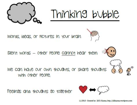 Social Thinking Activities, Thinking Bubble, Social Thinking Curriculum, Talk Bubble, Social Skills Lessons, Perspective Taking, Social Skills Groups, Thought Bubble, Social Skills Activities