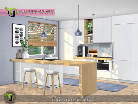 Marigold Sims 4, Sims 4 Cc Sims, Kitchen Appliance Set, Sims 4 Sims, Backsplash Wallpaper, Sims 4 Kitchen, Free Sims 4, Free Sims, Sims 4 Downloads