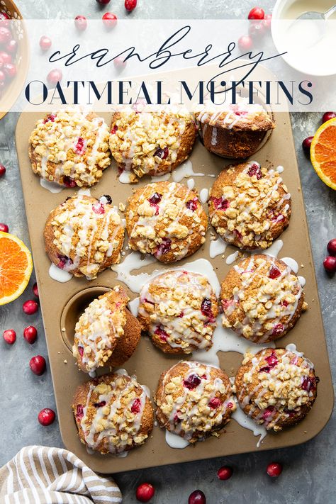 Cranberry Oatmeal Muffins Cranberry Orange Oatmeal Muffins, Cranberry Sauce Oatmeal Muffins, Cranberry Protein Muffins, Cranberry Apple Muffins, Cranberry Muffins With Fresh Cranberries, Gluten Free Cranberry Orange Muffins, Healthy Cranberry Recipes, Cranberry Muffins Recipes, Oatmeal Cranberry Muffins