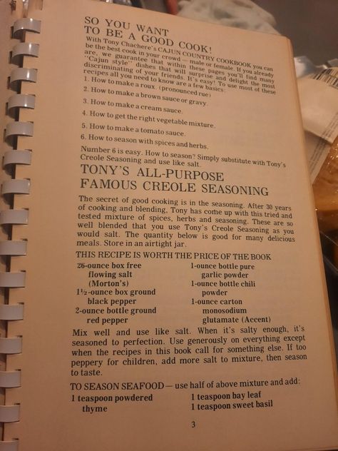 Tony Chachere Seasoning Recipe, Top Secret Recipes, Seasoning Recipe, Brown Sauce, Creole Recipes, Creole Seasoning, Homemade Seasonings, Old Fashioned Recipes, Country Cooking