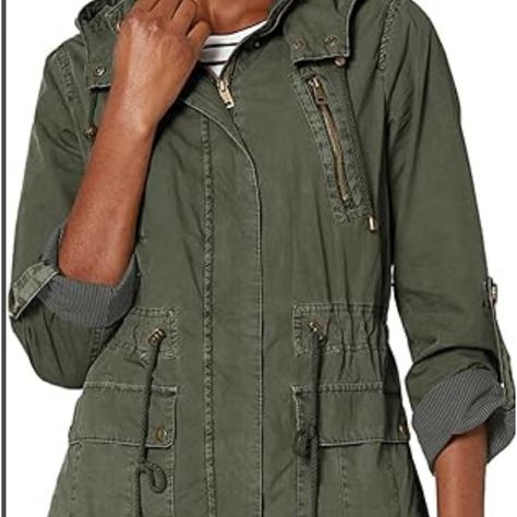 Women’s Levi Anorka Utility Jacket With Six Pockets Four On The Outside Two On The Inside, Offered In Multiples Sizes And Colors. New With Tags Utility Jacket, Jackets For Women, Jackets & Coats, Tags, Women Shopping, Quick Saves, Clothes, Black, Color