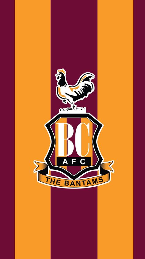 Bradford City wallpaper. City Desktop Wallpaper, City Bedroom, Bradford City, Football Logos, City Tattoo, City Logo, New York City Fc, Wallpaper Dekstop, Funny Profile