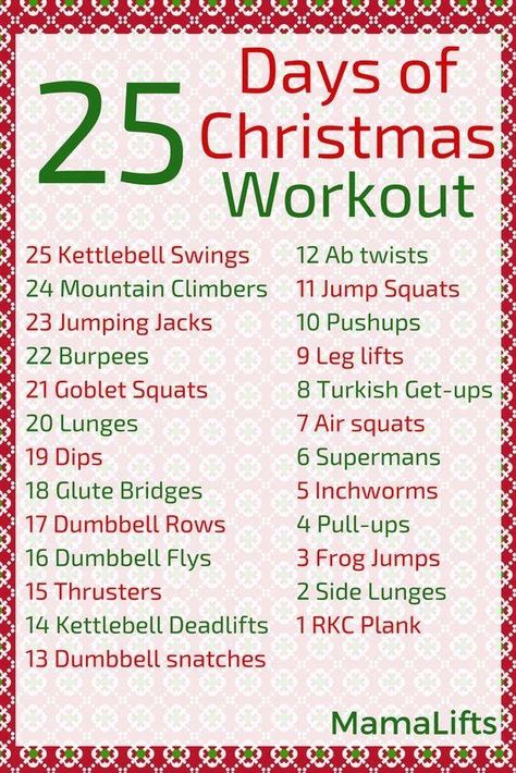 Fitness Bingo, Christmas Workout, Holiday Workout, Stomach Ulcers, Coconut Health Benefits, 25 Days Of Christmas, Benefits Of Coconut Oil, Kettlebell, Fitness Training