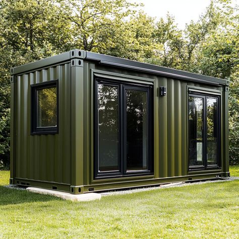 🚀 Discover the future of flexible business spaces with MS Portable Cabins! 🌍 They're easy to move, cost-effective, and perfect for any industry. Learn more here: https://bit.ly/4dLRtub #BusinessSpaces #PortableCabins #Innovation #EcoFriendly Portable Cabins, Studio Shed, Container Cabin, Prefab Cabins, Container Architecture, Kiosk Design, Container House Plans, Coban, Austin Homes